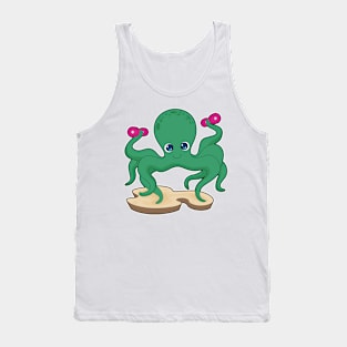 Octopus Strength training Dumbbells Tank Top